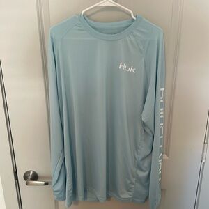 Huk shirt. Light blue XXL